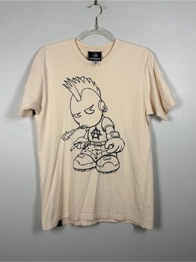 KidRobot Punk Anarchy Graphic Tee Limited Edition 2010 Size Made in USA Medium